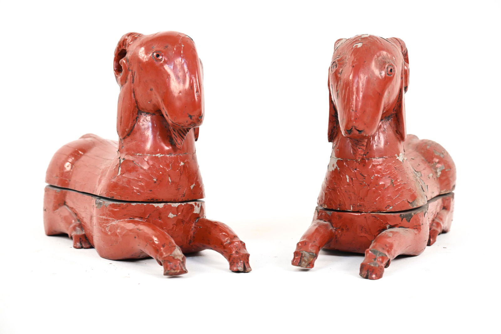 CHINESE LACQUER GOAT BOXES (1 of 16)