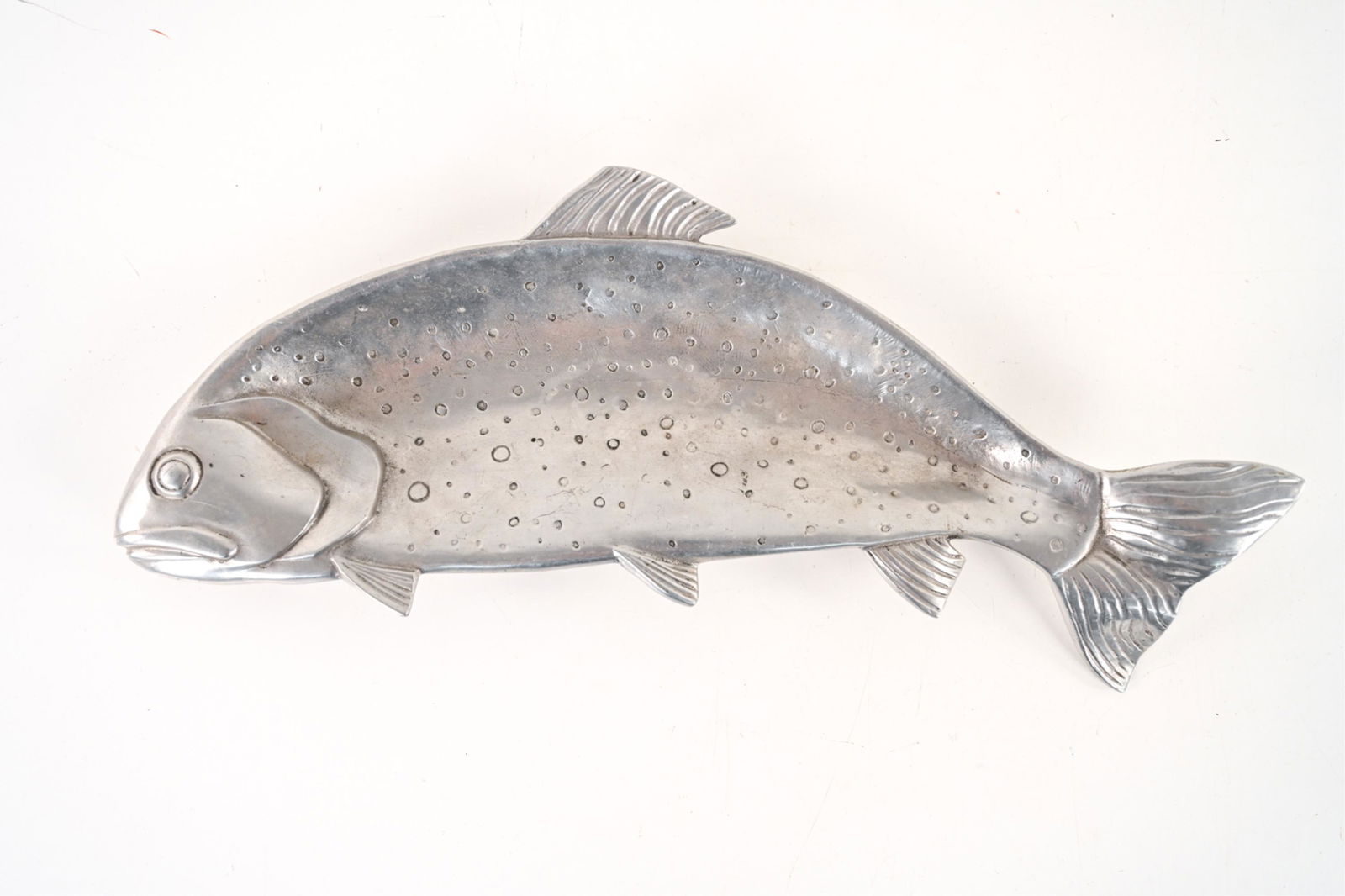 1970'S BRUCE FOX ALUMINUM TROUT PLATTER (1 of 10)