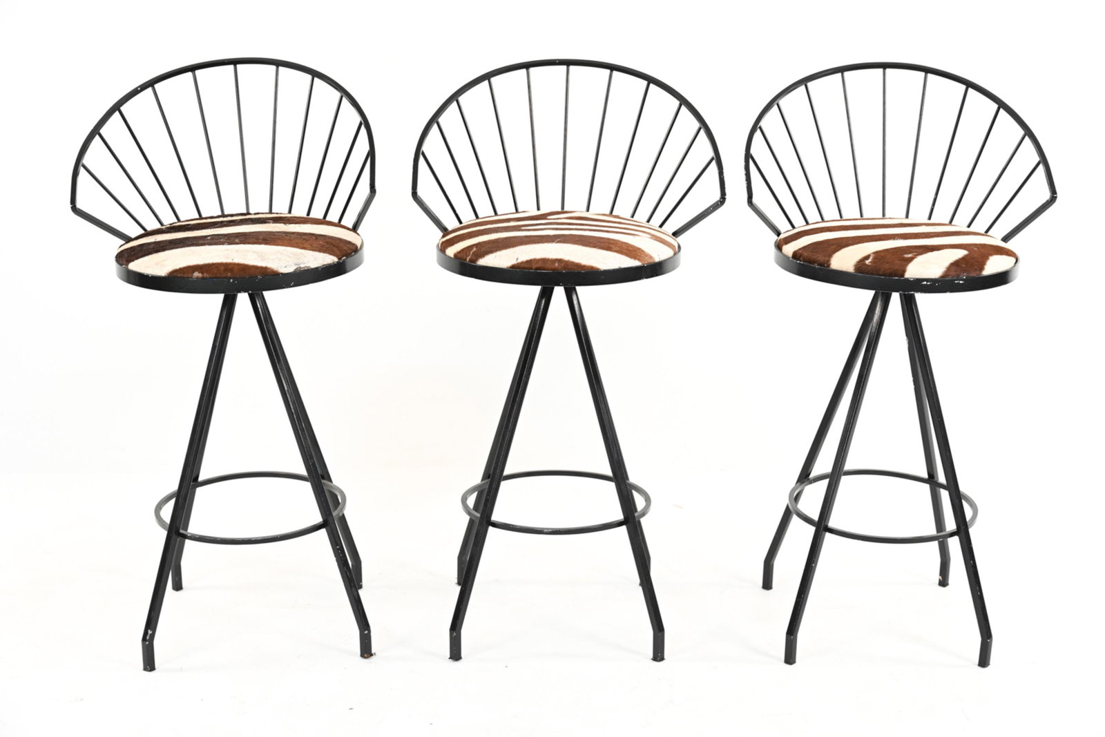 (3) MANNER OF FREDERICK WEINBERG BAR STOOLS (1 of 12)
