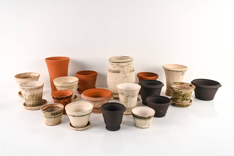 (19) Guy & Ben Wolff Studio Pottery Planter Pots