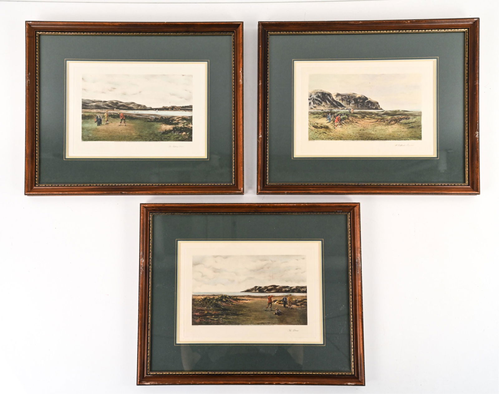 (3) AFTER DOUGLAS ADAMS GOLF PRINTS (1 of 18)