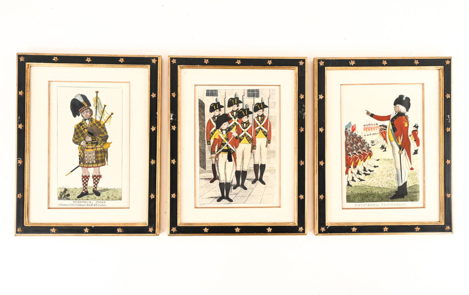 (3) REPRODUCTION MILITARY PRINTS (1 of 20)