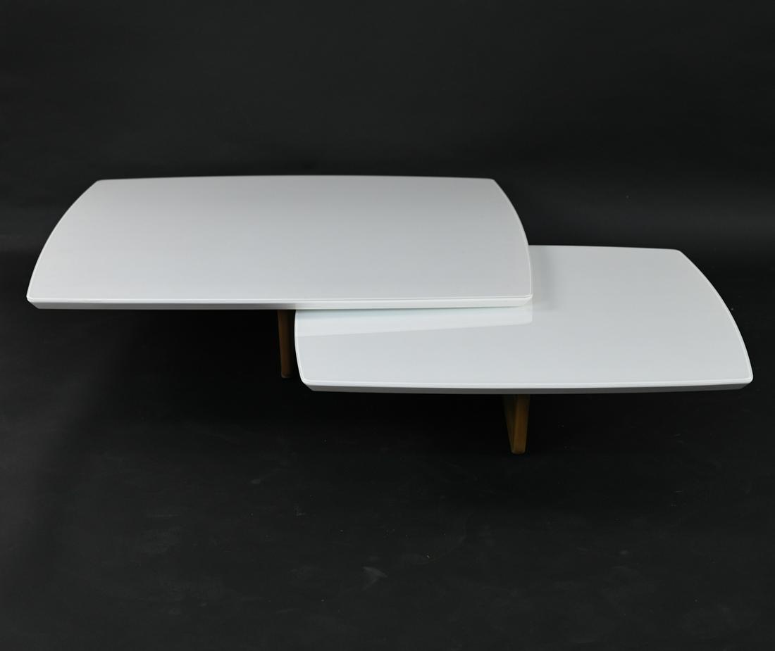 PAIR OF MODLOFT BELVEDERE NESTING COFFEE TABLES (1 of 7)