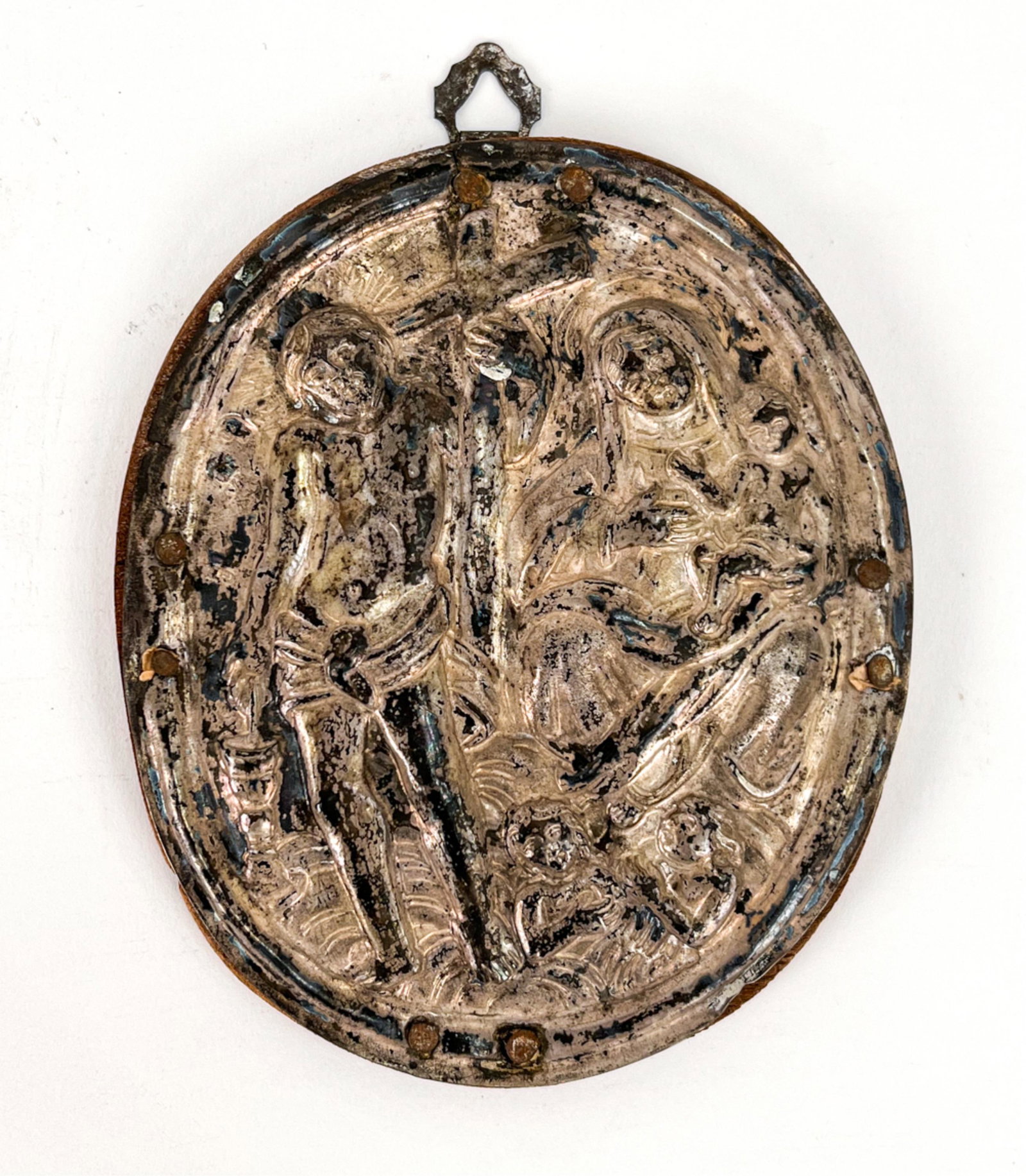 18TH C. REPOUSSE RELIGIOUS SCENES (1 of 9)