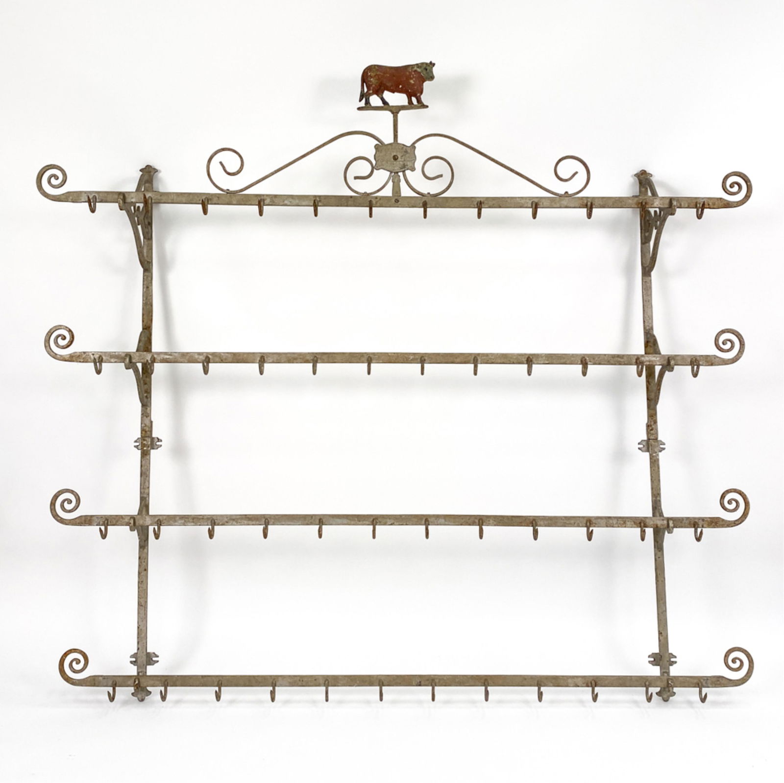 ANTIQUE FIGURAL BUTCHERS RACK (1 of 7)