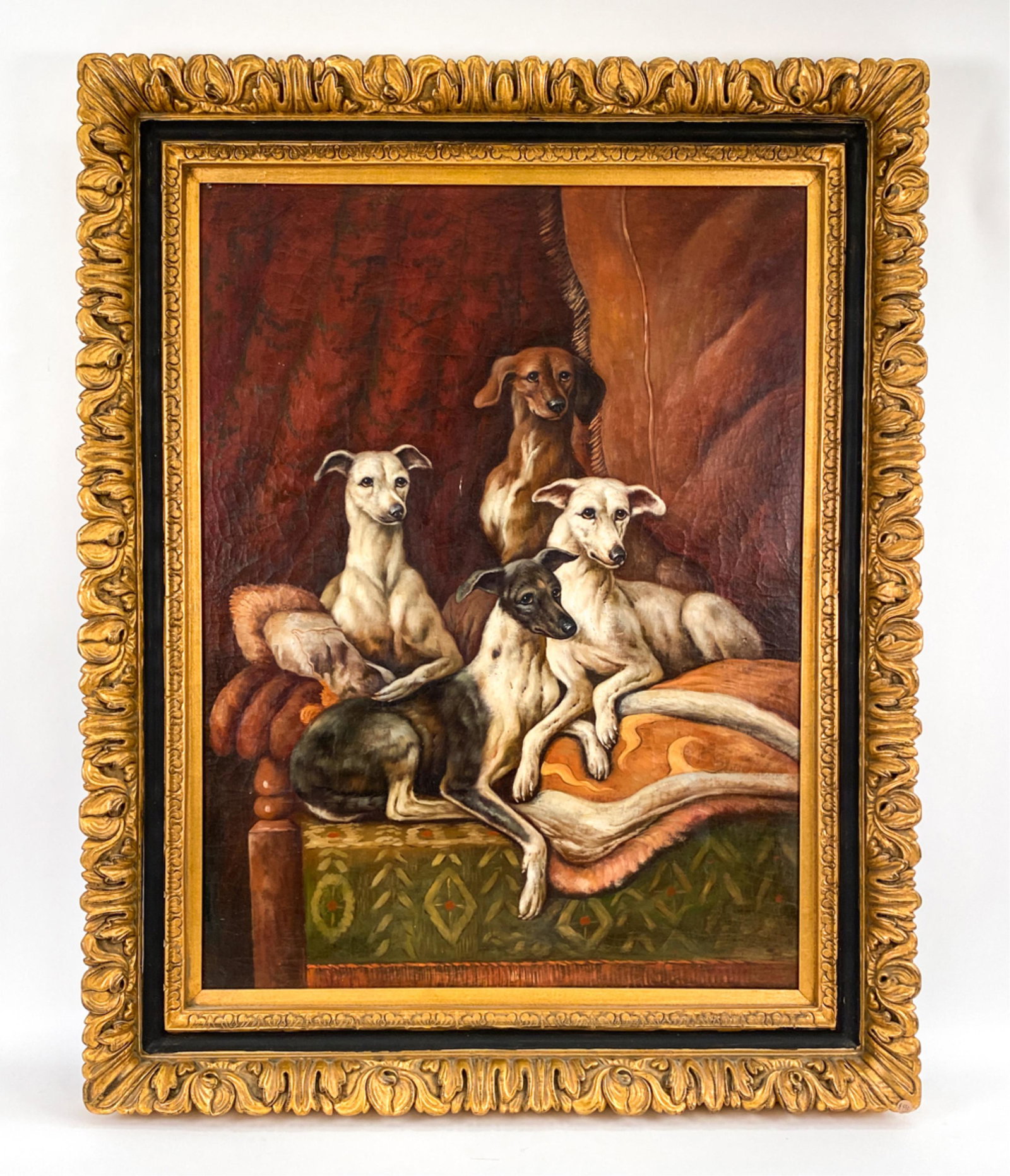 CONTEMPORARY O/C OF HOUNDS (1 of 7)