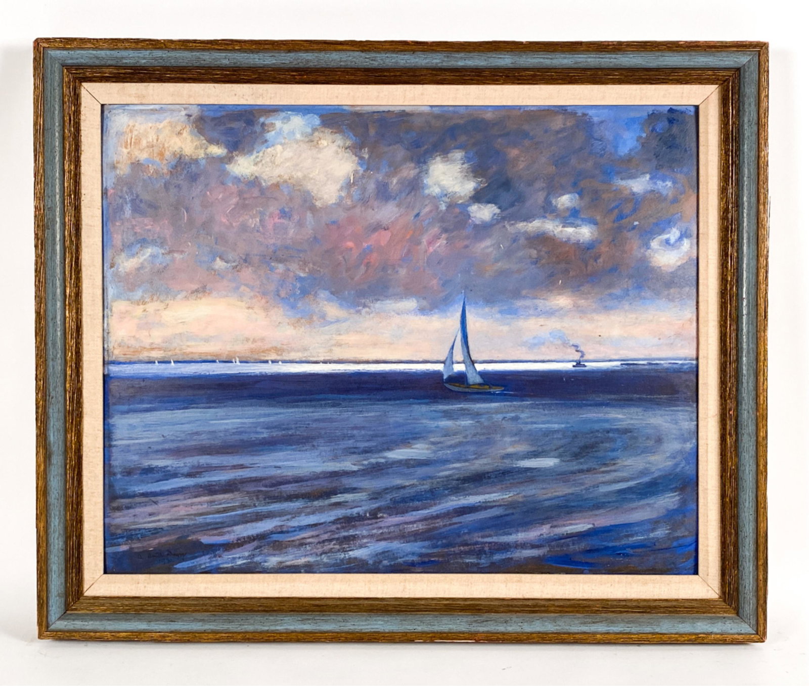 AUGUSTUS SMITH DAGGY (1858-1942) SEASCAPE (1 of 10)