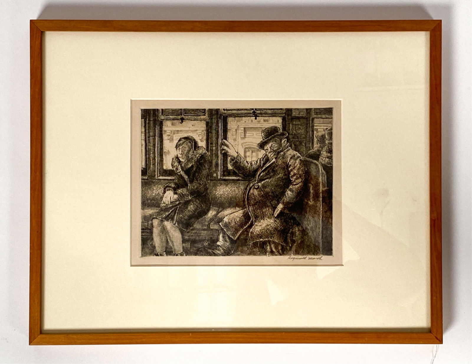 REGINALD MARSH (1898-1954) SECOND AVENUE EL (1 of 7)