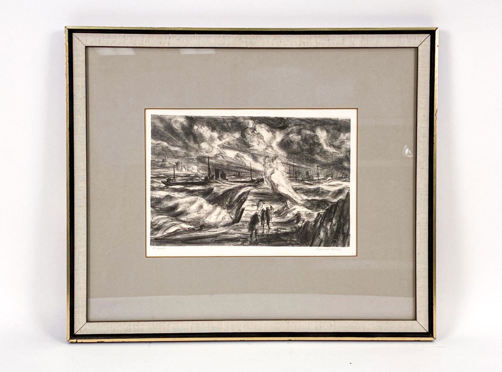 REGINALD MARSH (1898-1954) LITHOGRAPH (1 of 8)