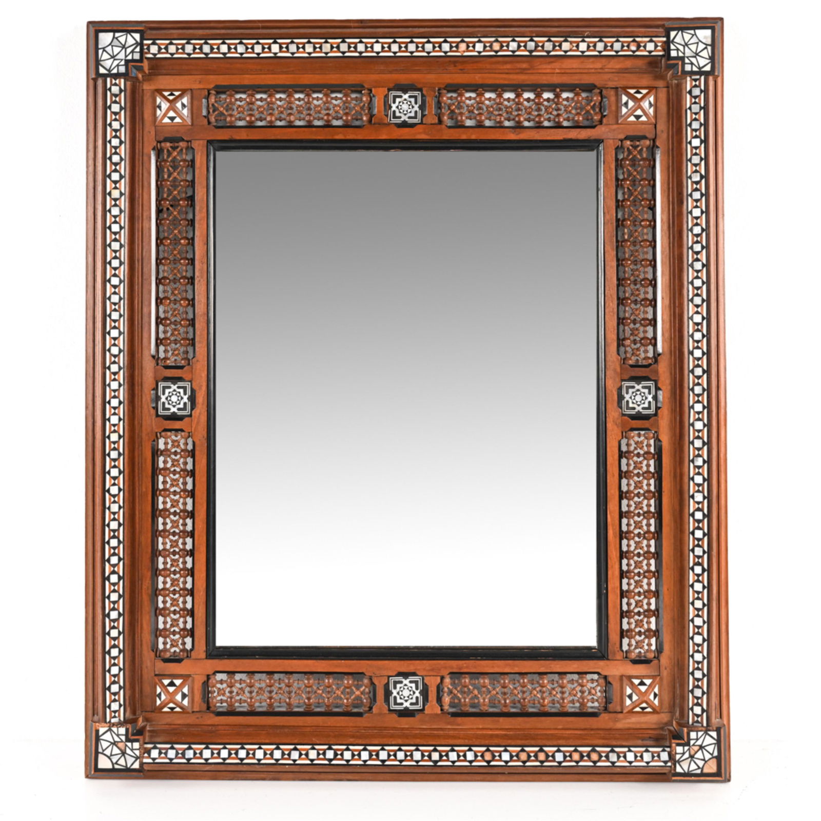 DAMASCUS SYRIAN INLAID WALL MIRROR (1 of 5)
