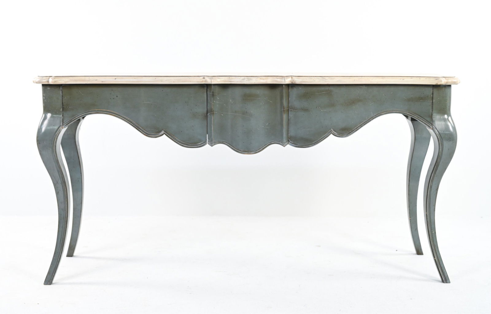 FRENCH PROVINCIAL CONSOLE TABLE ATTR. GRANGE (1 of 12)