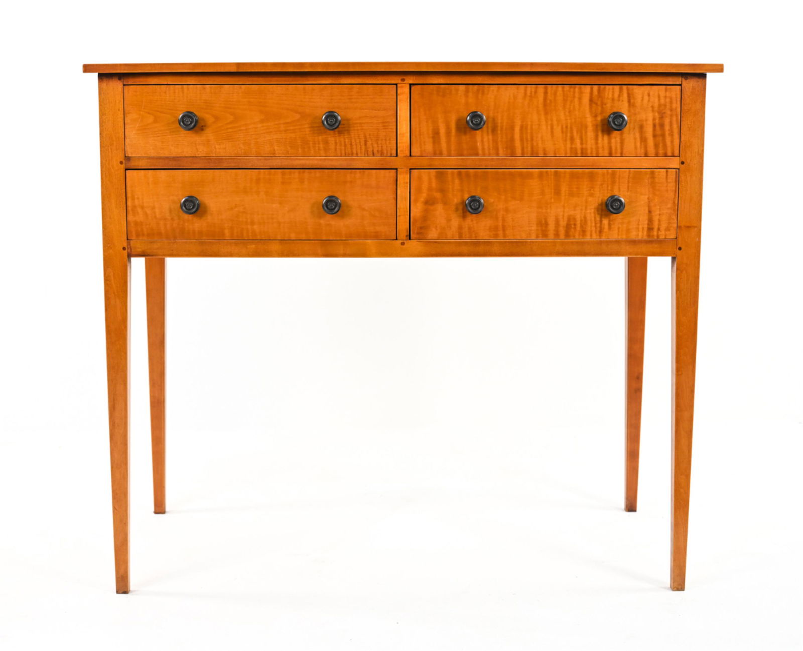 ELDRED WHEELER TIGER MAPLE SIDEBOARD (1 of 13)