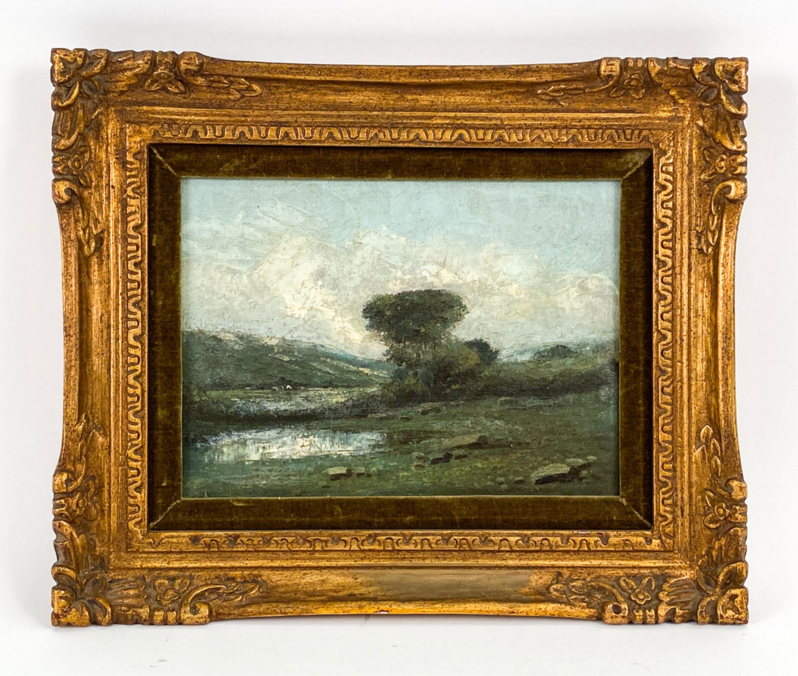 EARLY 20TH C CALIFORNIA IMPRESSIONST LANDSCAPE O/C (1 of 7)