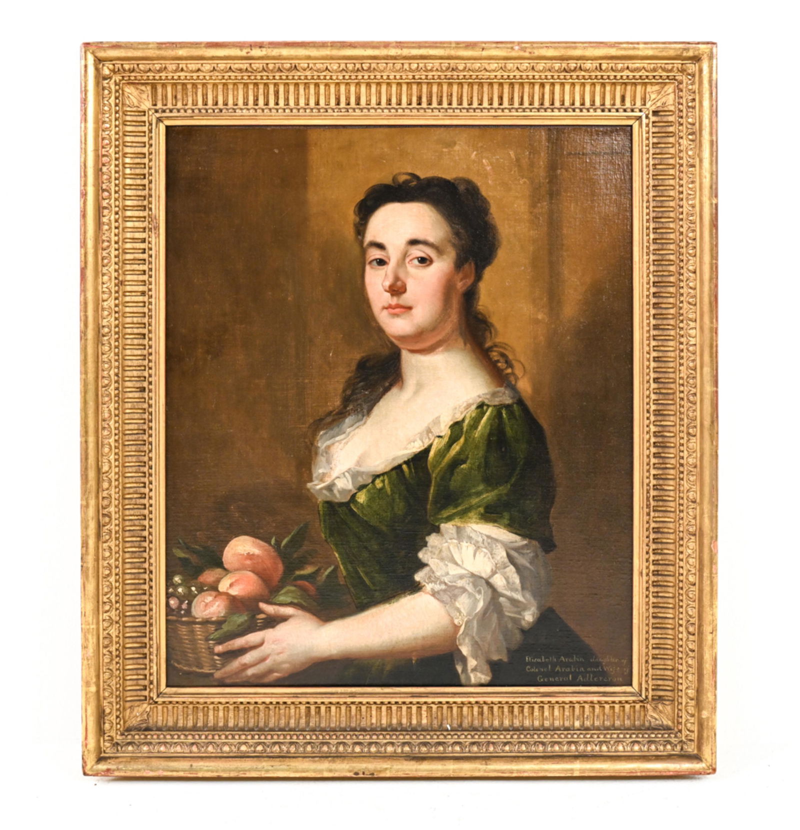 18TH C. IRISH PORTRAIT; ELIZABETH ARABIN ADLERCRON (1 of 11)