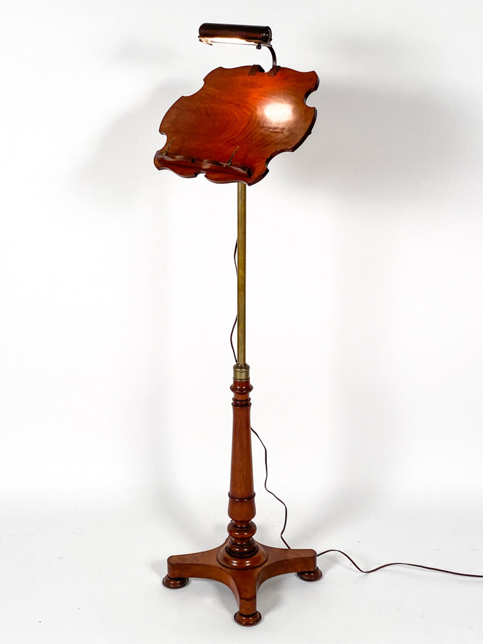 ANTIQUE EMPIRE MAHOGANY MUSIC STAND (1 of 14)