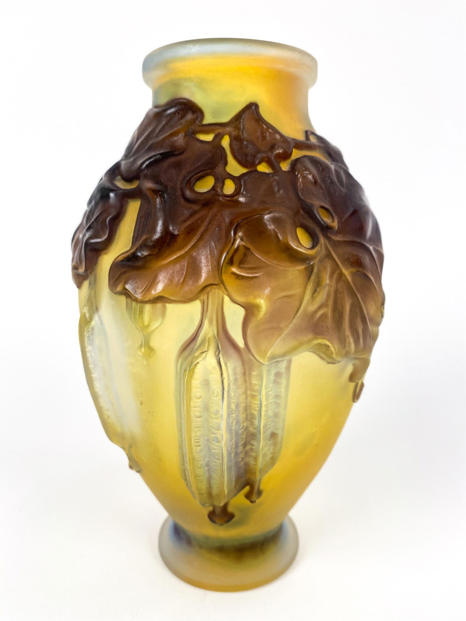 EMILE GALLE C. 1900 OVERLAY VASE (1 of 7)