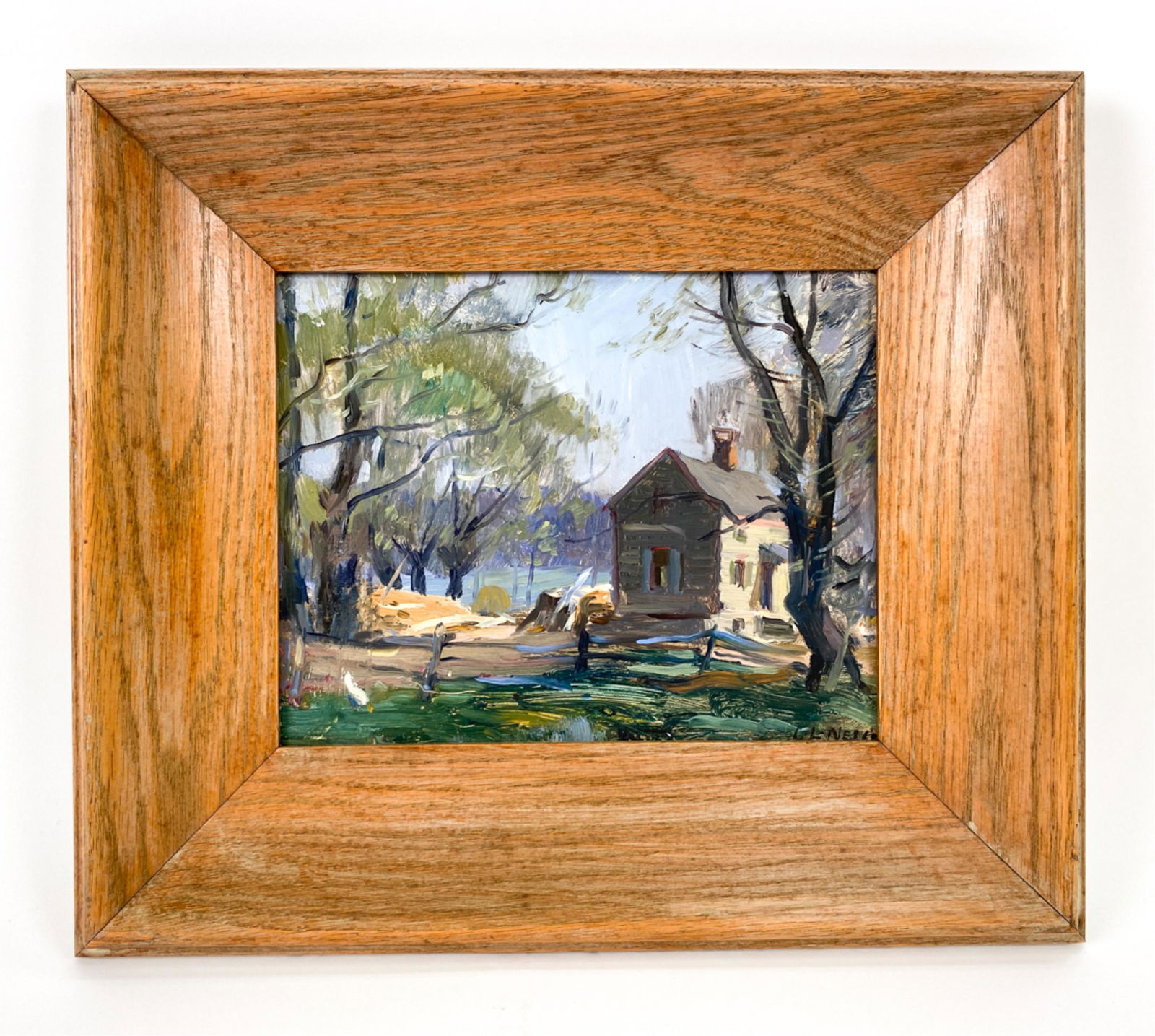 GEORGE LAWRENCE NELSON (1887-1978) O/B (1 of 9)