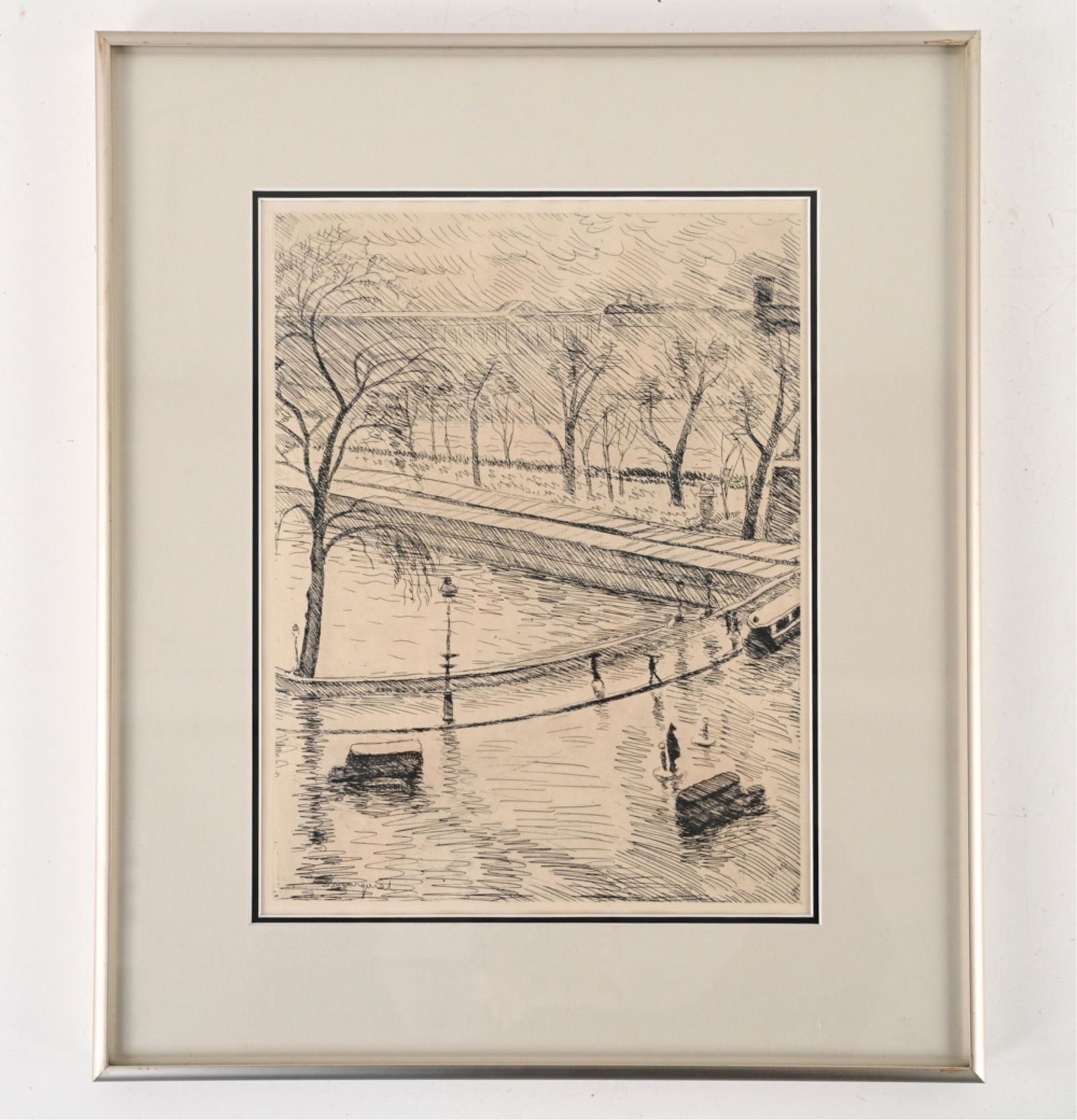 ETCHING AFTER ALBERT MARQUET "LA SEINE" (1 of 13)