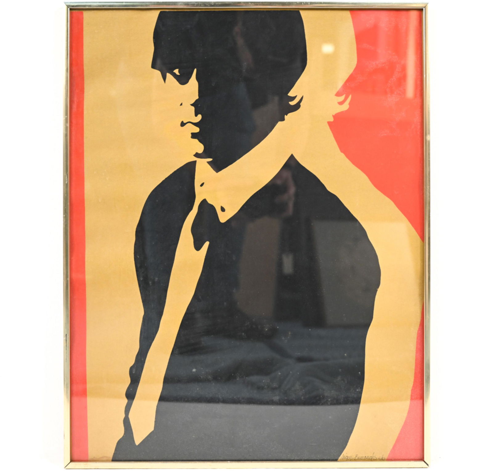 MIGGS BURROUGHS (B. 1946) SILKSCREEN PORTRAIT (1 of 5)