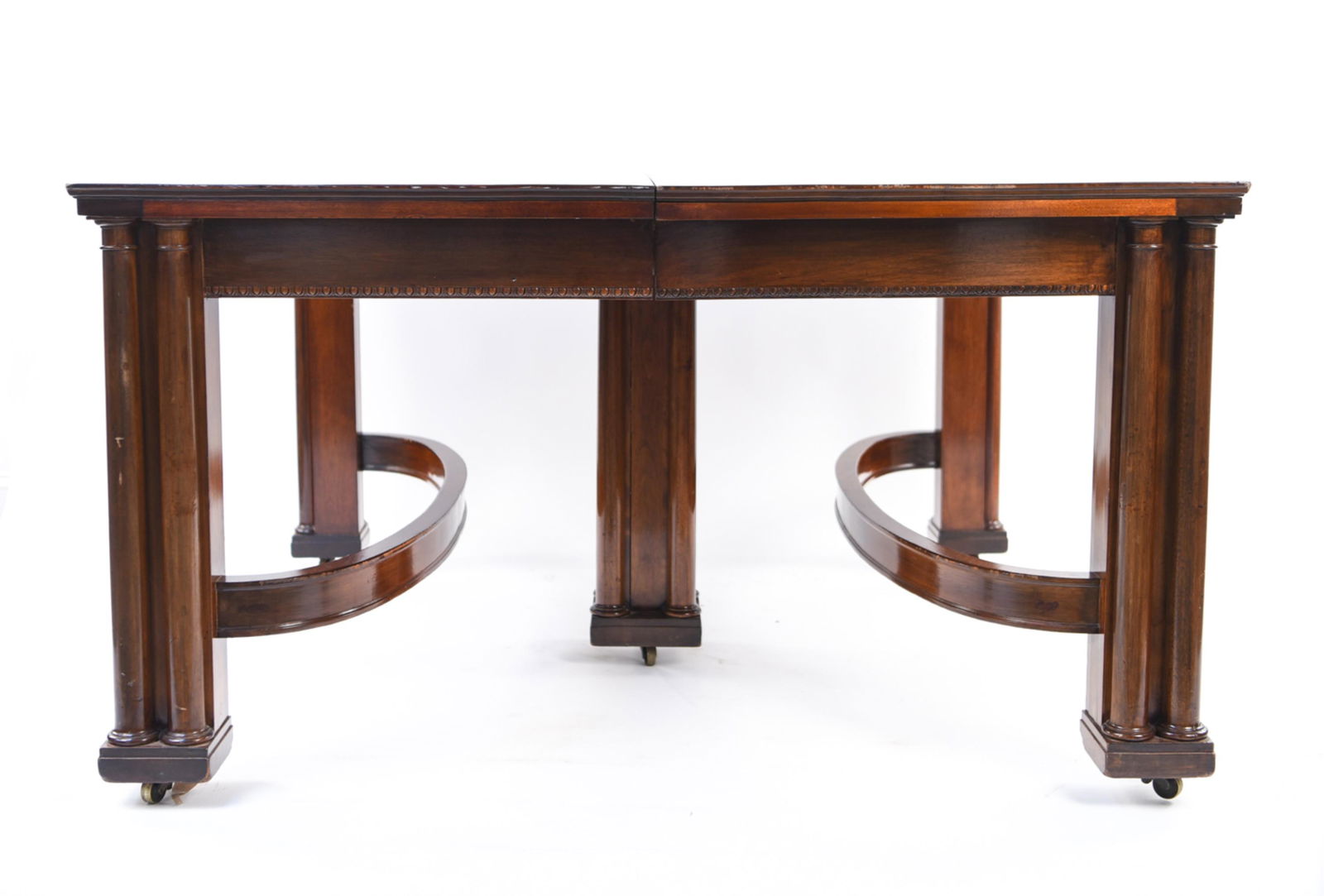 MAHOGANY ART DECO-STYLE EXTENSION DINING TABLE (1 of 20)