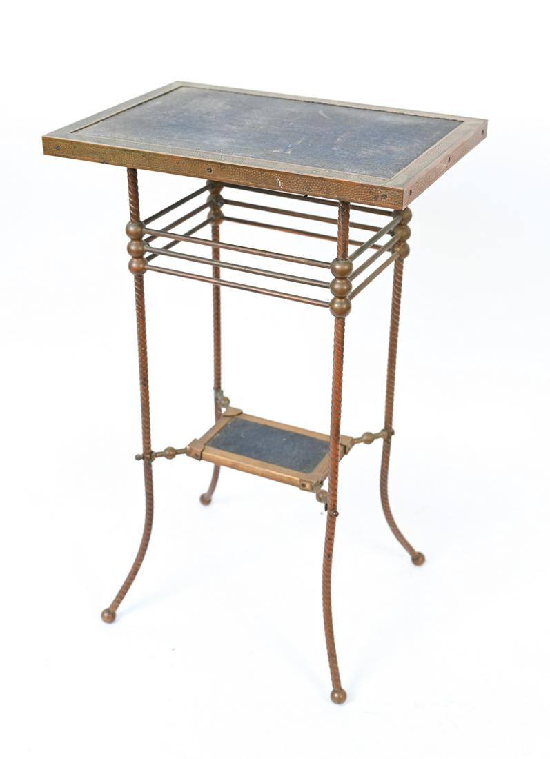 MANNER OF CHARLES PARKER METAL GUERIDON TABLE (1 of 11)