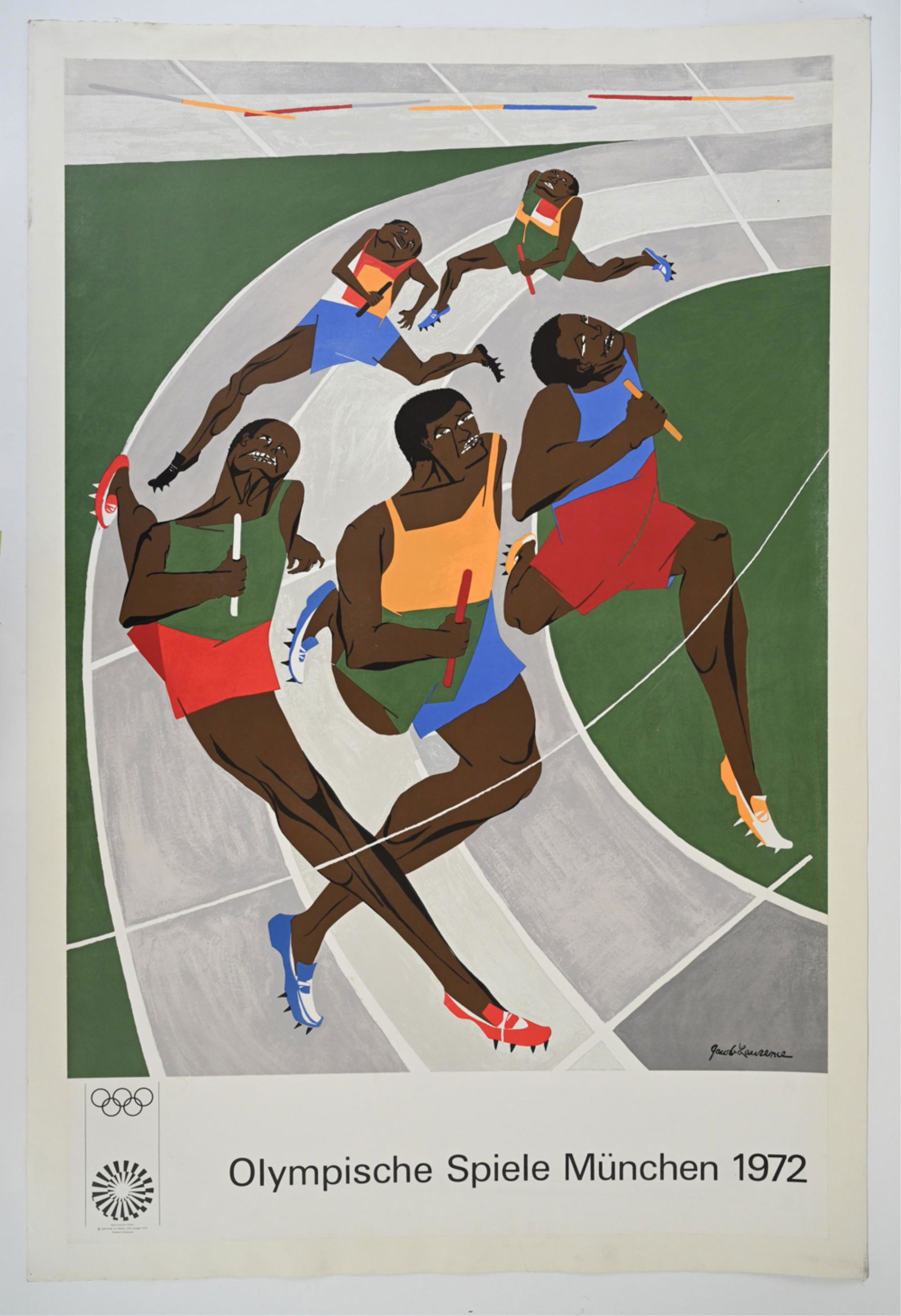 JACOB LAWRENCE 1972 MUNICH OLYMPICS POSTER (1 of 12)