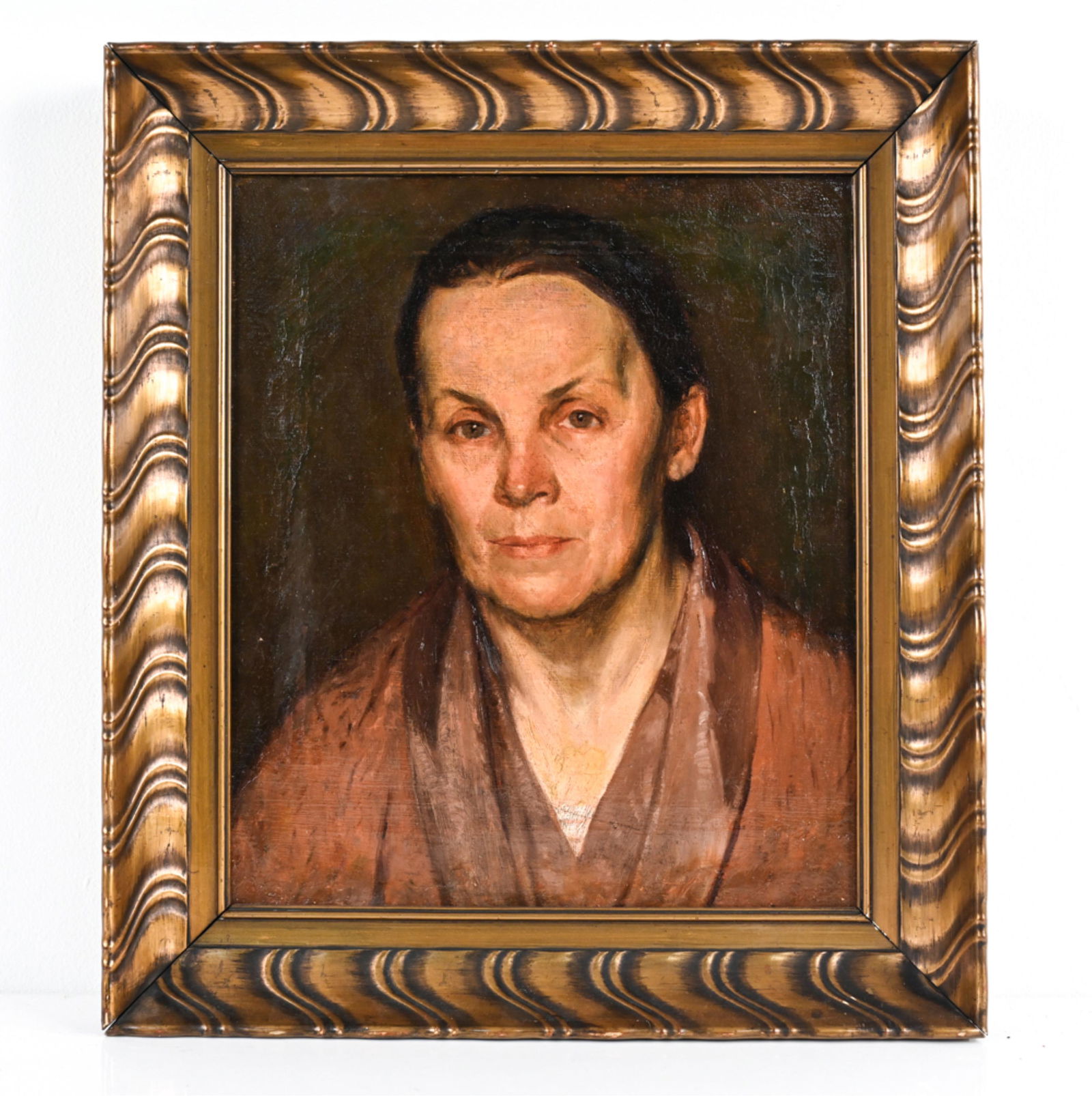 EARLY 20TH C. O/C PORTRAIT OF A WOMAN (1 of 11)