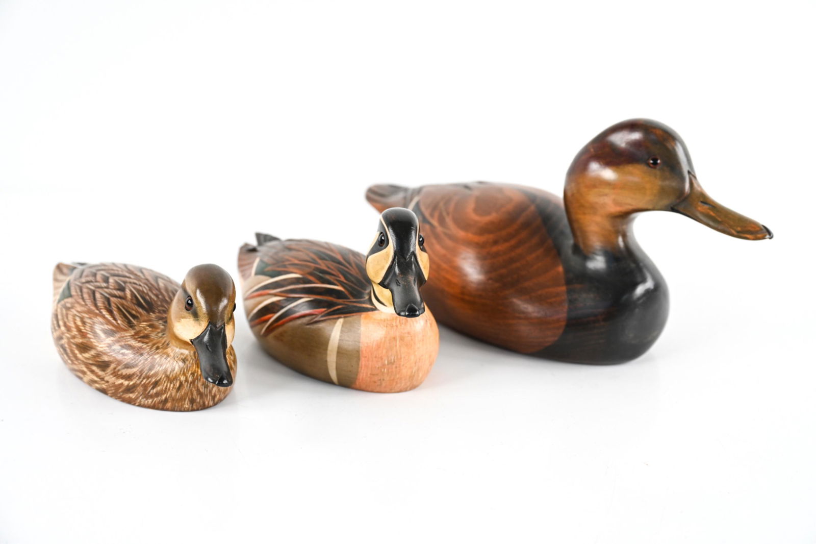 (3) J. LINDER WATERFOWL/DUCK DECOYS (1 of 14)