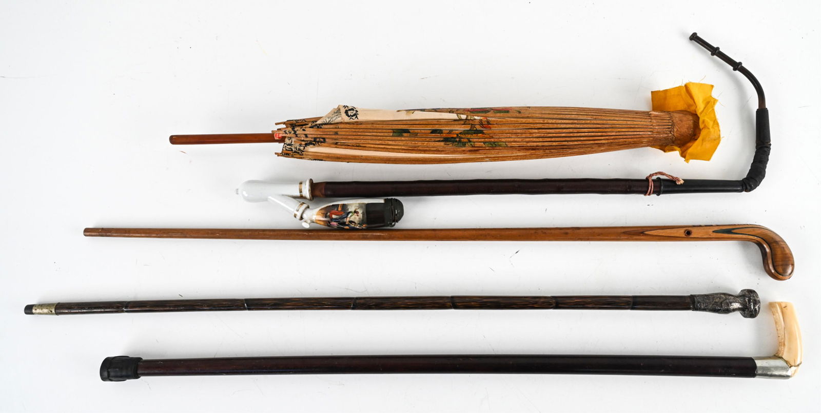 ANTIQUE & VINTAGE CANES, PIPE & PARASOL (1 of 7)