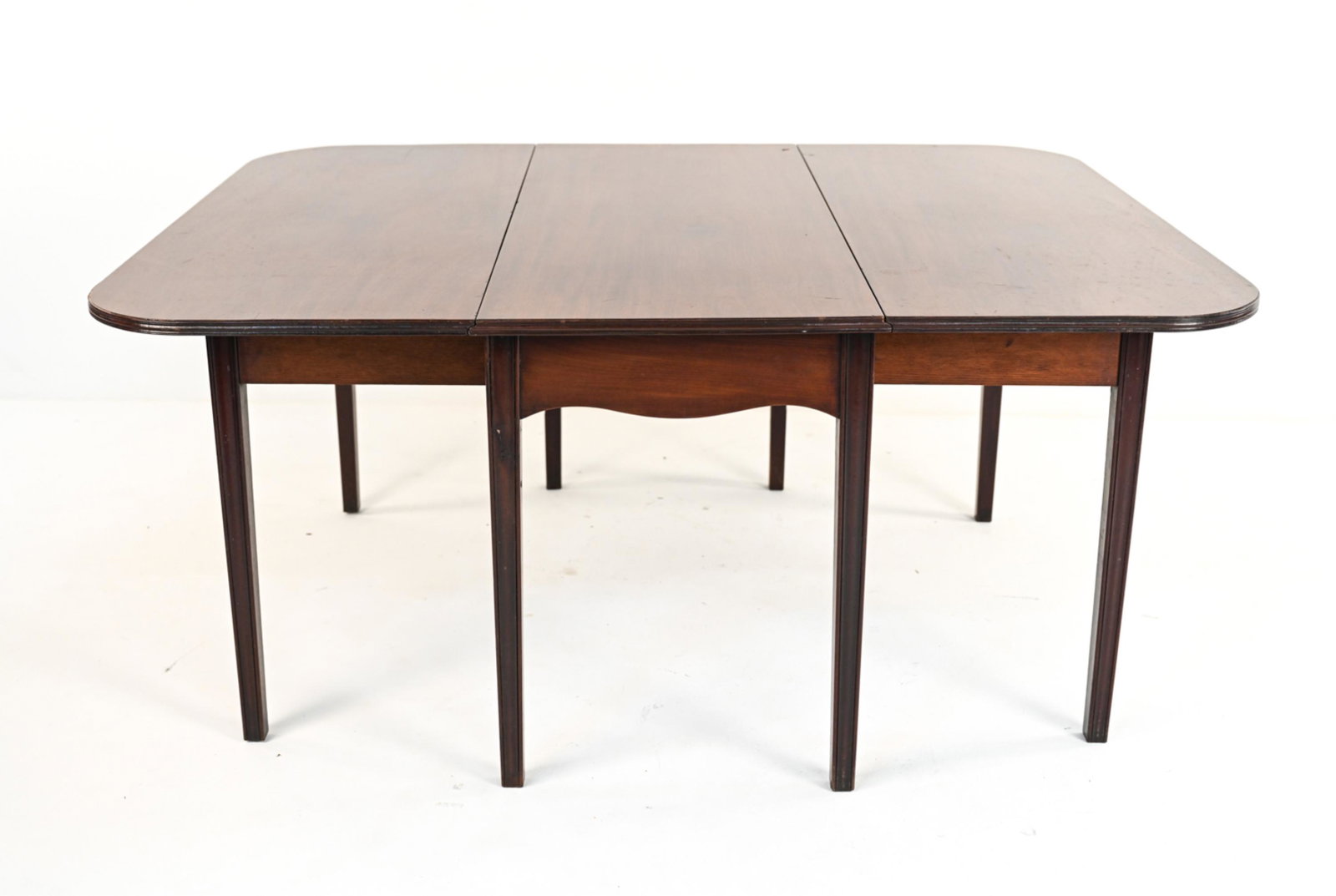 MAHOGANY DROP LEAF DINING TABLE (1 of 17)