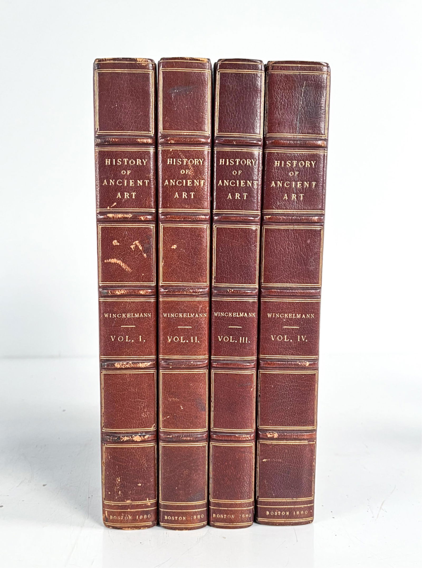 (4) VOLS. HISTORY OF ANCIENT ART, LTD. ED. 1880 (1 of 11)