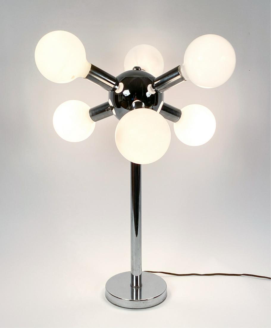 1970'S MODERN CHROME SPUTNIK TABLE LAMP (1 of 12)