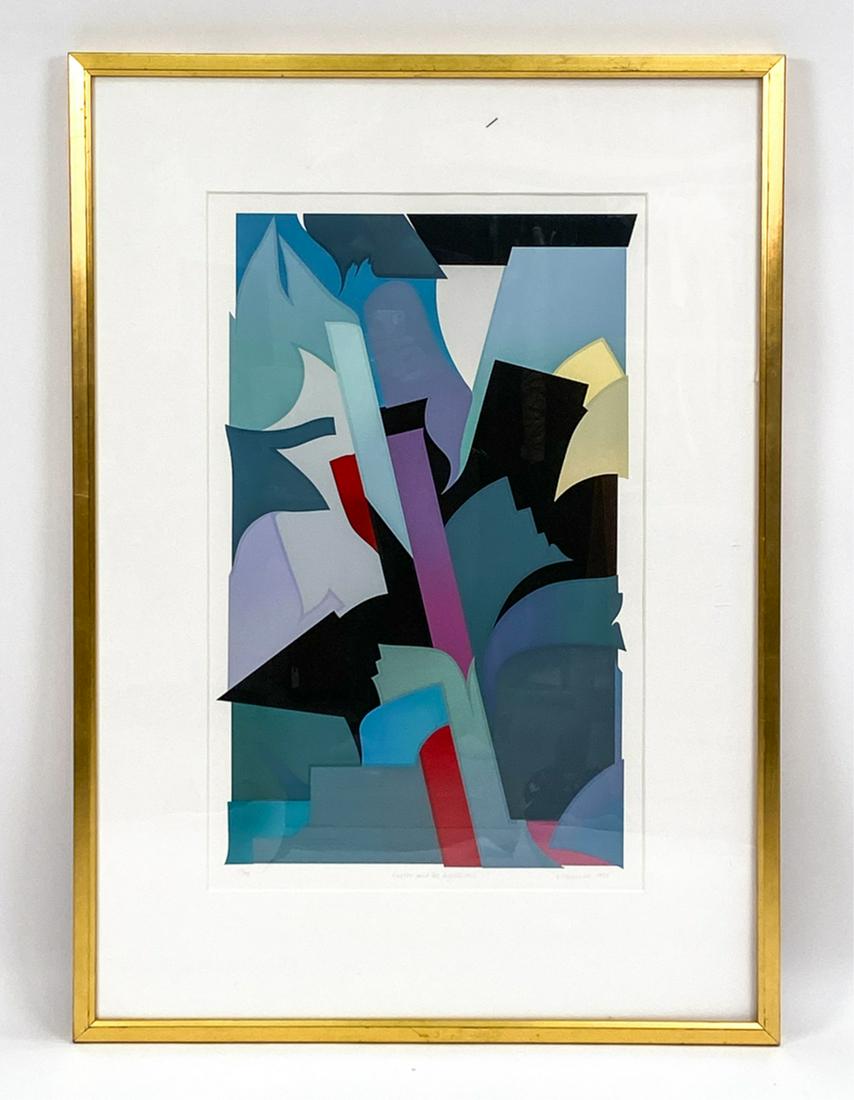 EUGENIE TORGERSON (20TH C.) SILKSCREEN ON PAPER (1 of 9)