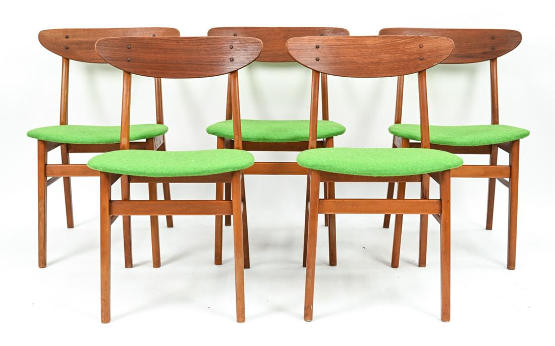 (5) TH. HARLEV FOR FARSTRUP MODEL 210 SIDE CHAIRS (1 of 13)