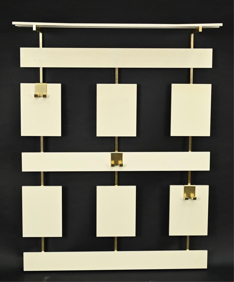 VINTAGE GERMAN BEECH WALL-MOUNT COAT RACK (1 of 6)