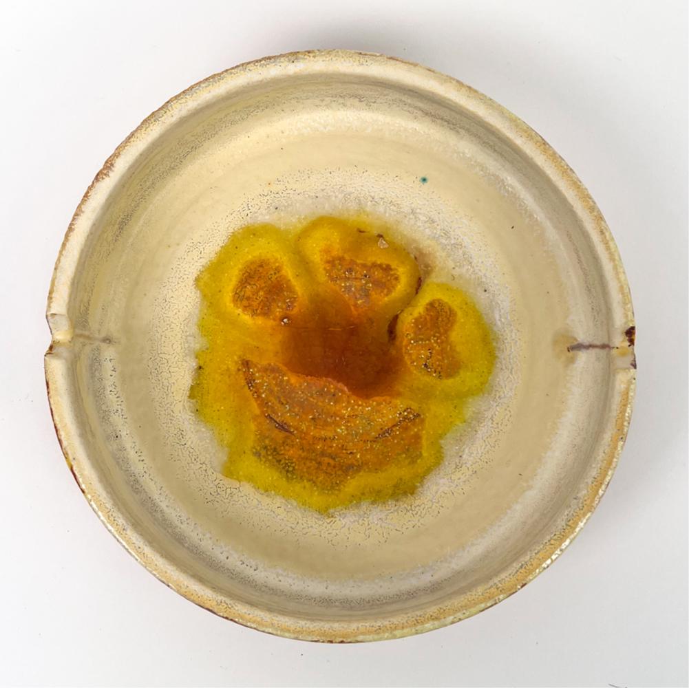 MARCELLO FANTONI ROUND CERAMIC ASHTRAY (1 of 7)