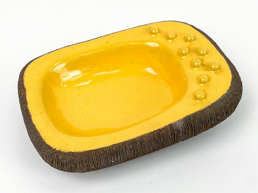 MARCELLO FANTONI SGRAFFITIO CERAMIC DISH (1 of 9)