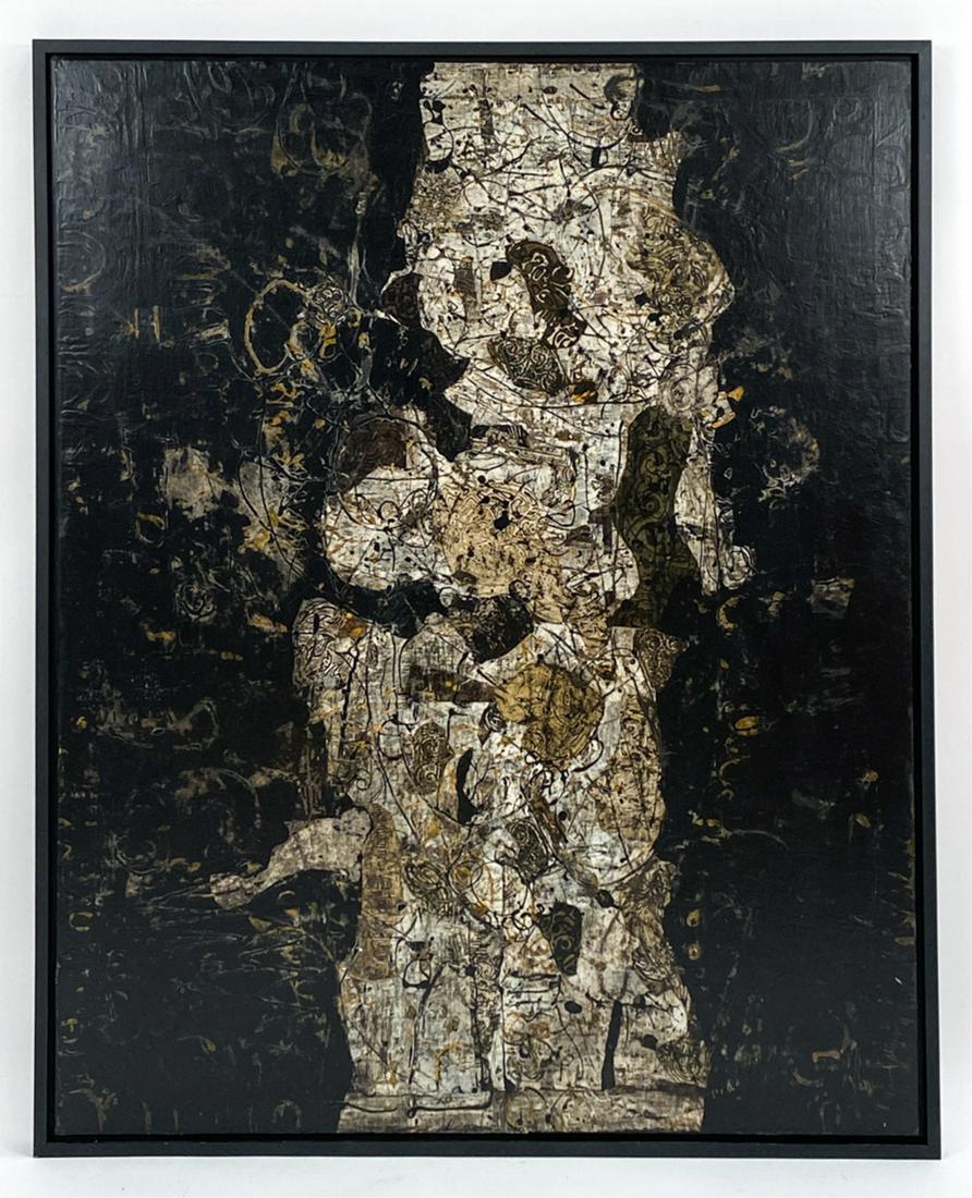 FRED OTNES JR. (1930-2015) LARGE MIXED MEDIA (1 of 9)