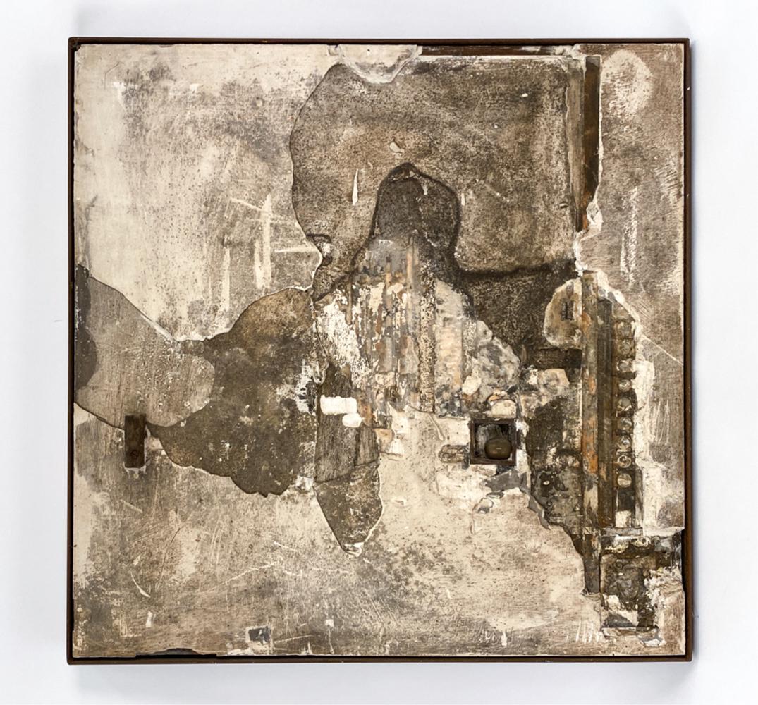 FRED OTNES JR. (1930-2015) ABSTRACT MIXED MEDIA (1 of 8)