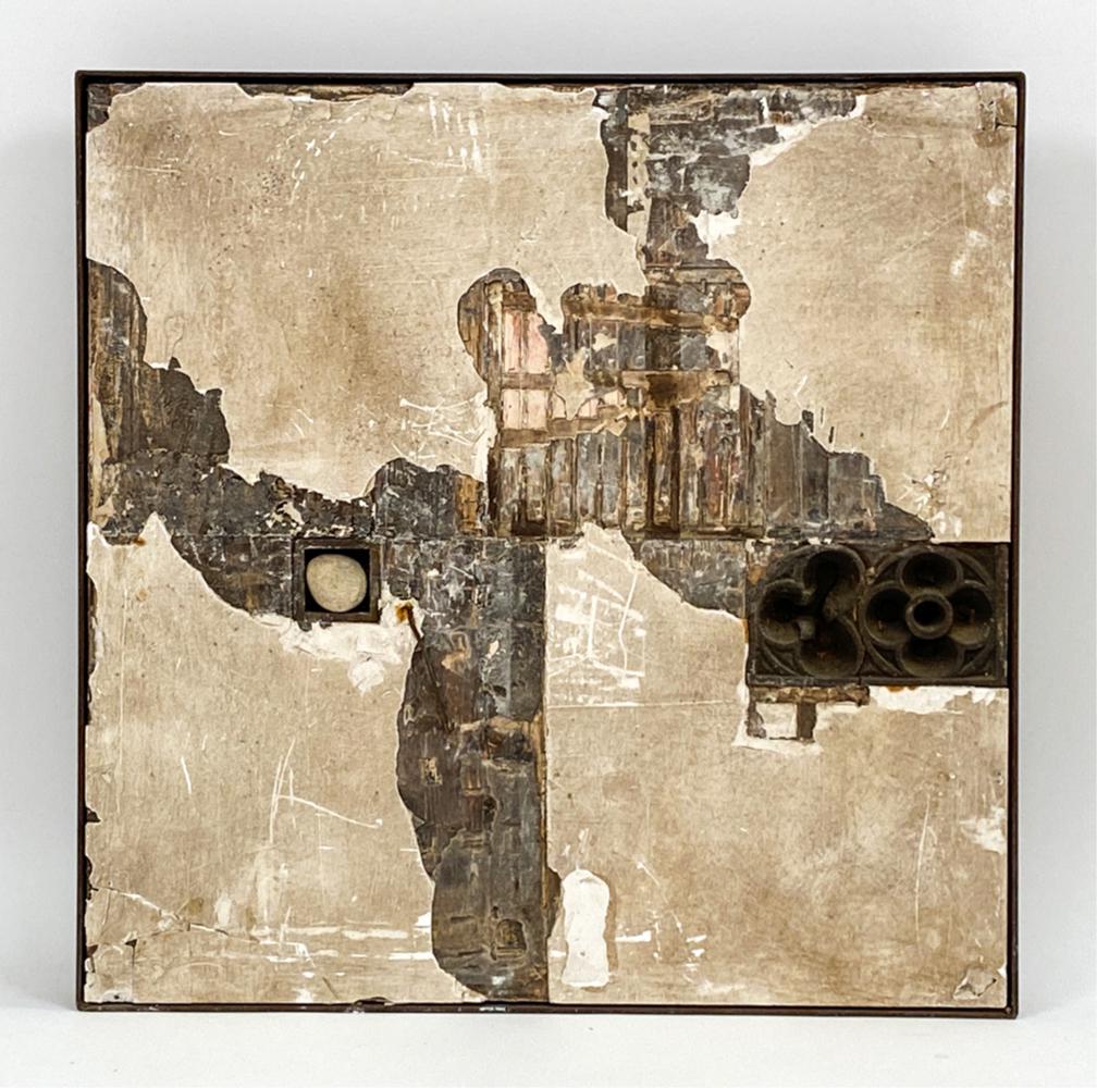 FRED OTNES JR. (1930-2015) ABSTRACT MIXED MEDIA (1 of 7)