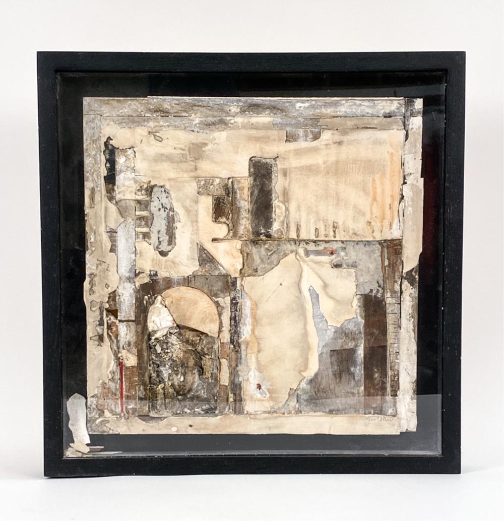 FRED OTNES JR. (1930-2015) ABSTRACT MIXED MEDIA (1 of 10)