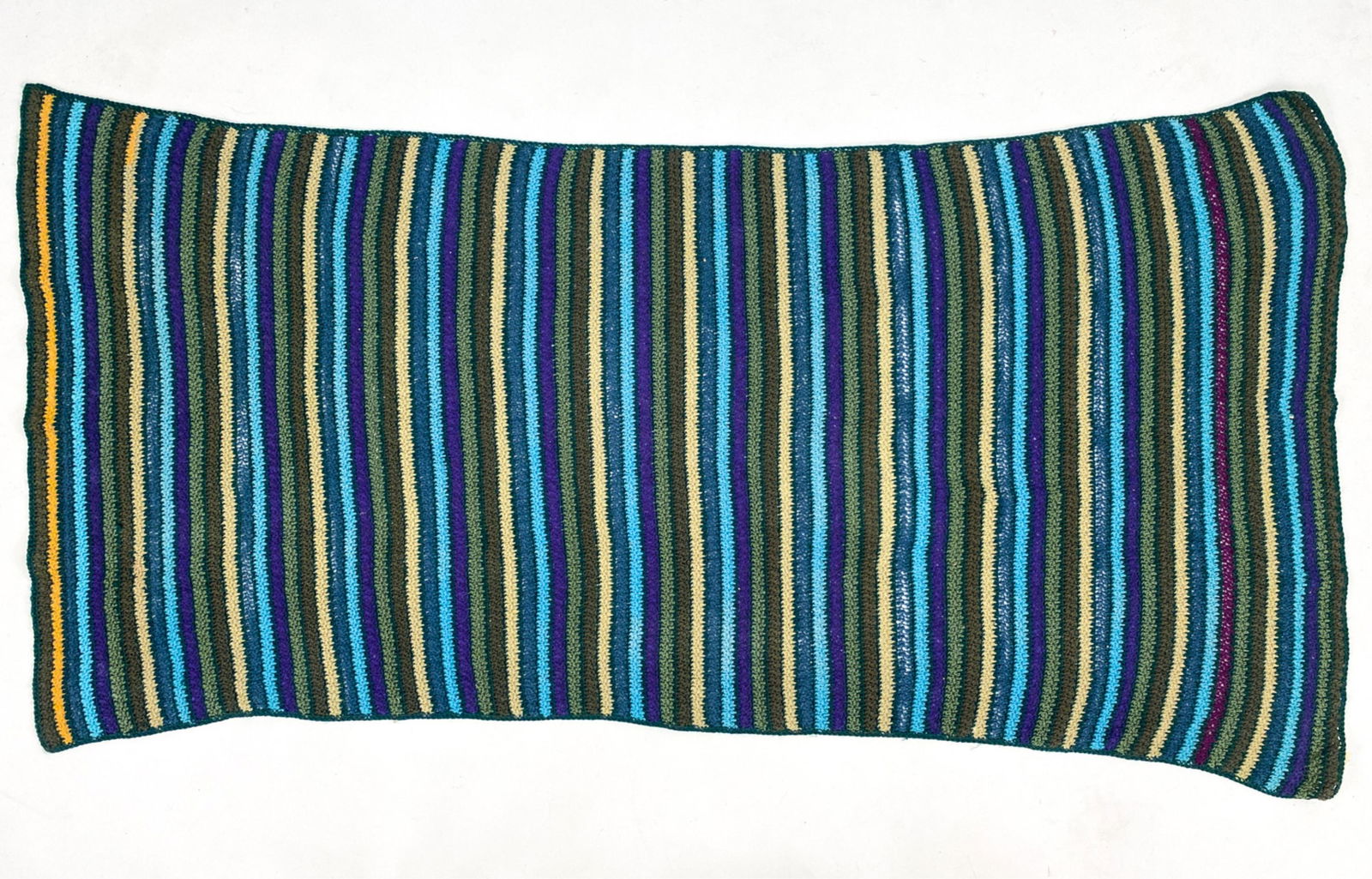 STRIPED CROCHET QUILT / BLANKET (1 of 9)