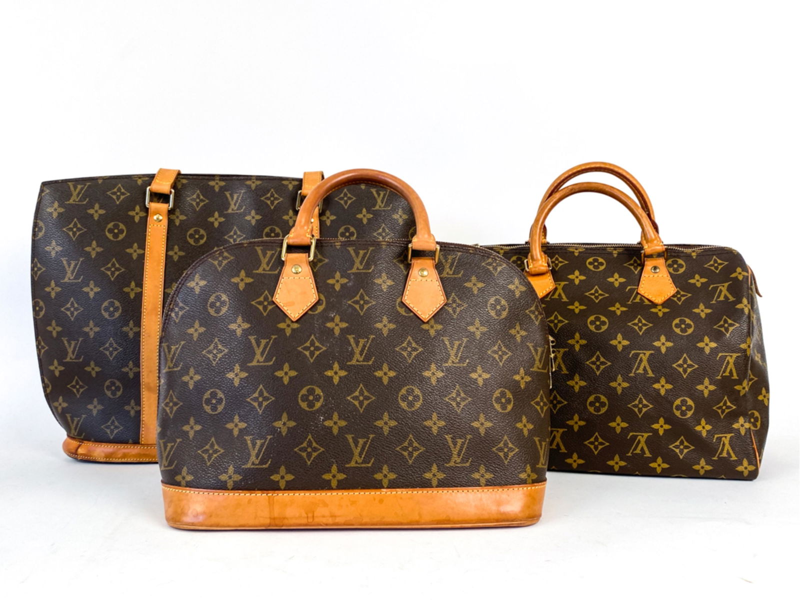 LOUIS VUITTON SPEEDY 30, ALMA PM & BABYLONE BAGS (1 of 12)