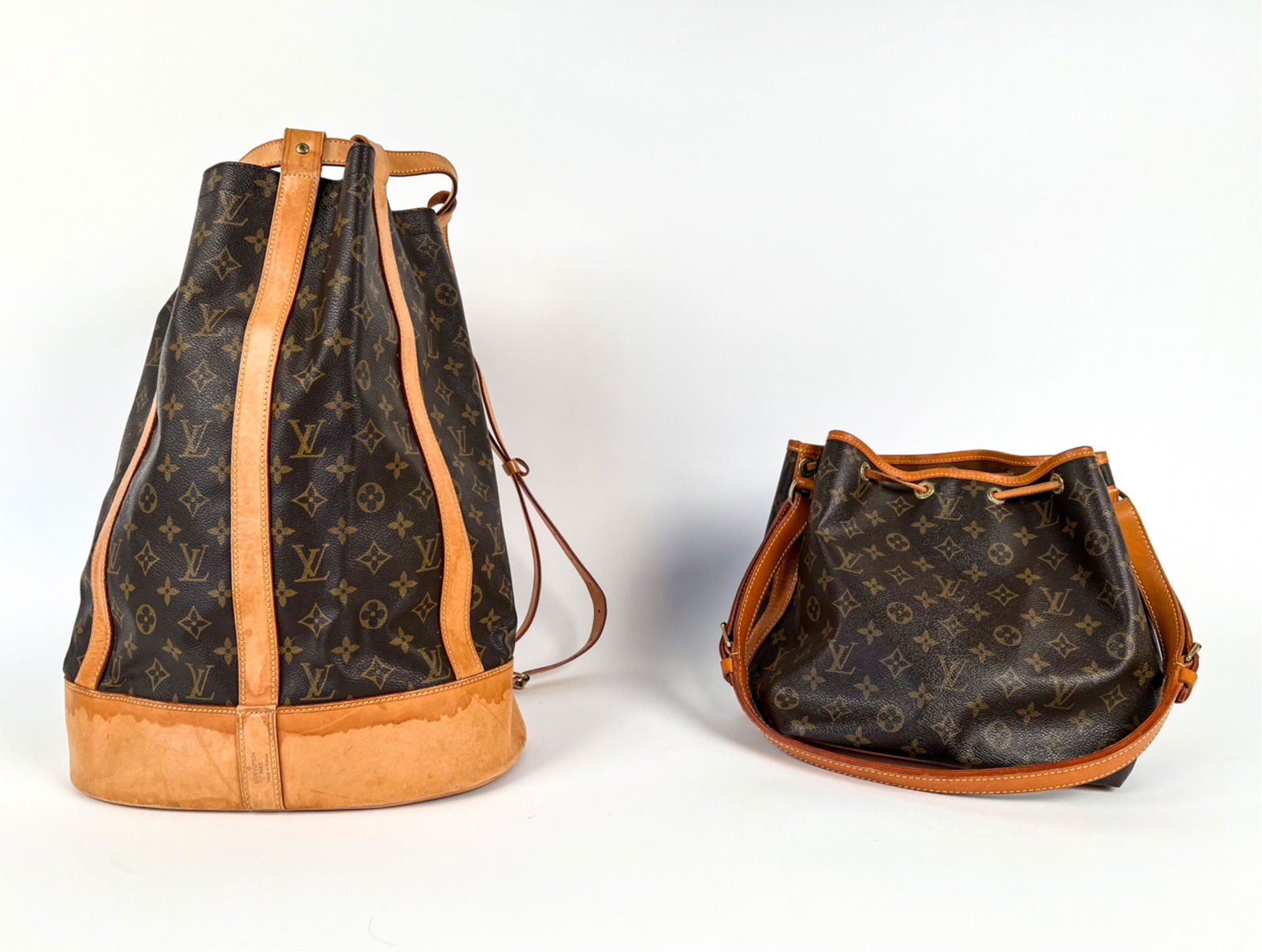 LOUIS VUITTON MONOGRAM RANDONNEE & NOE PETITE (1 of 16)