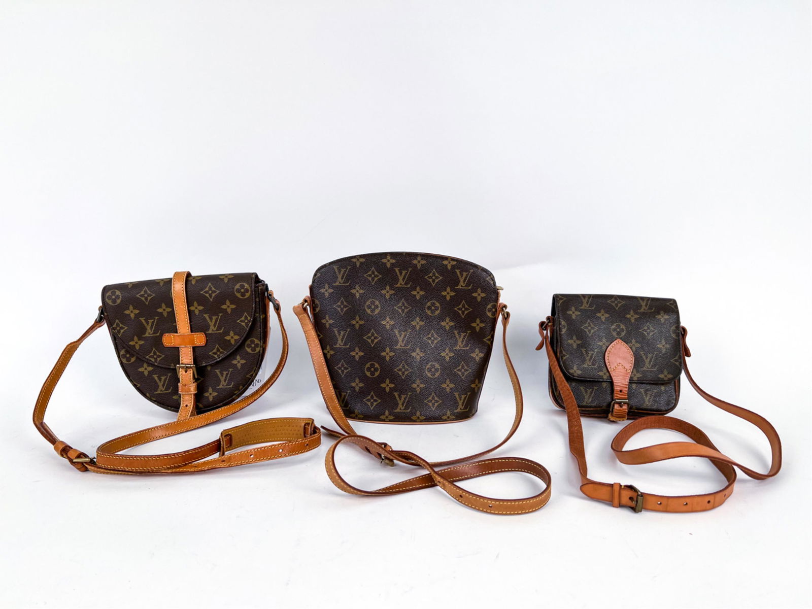 (3) VINTAGE LOUIS VUITTON MONOGRAM PETITE BAGS (1 of 11)