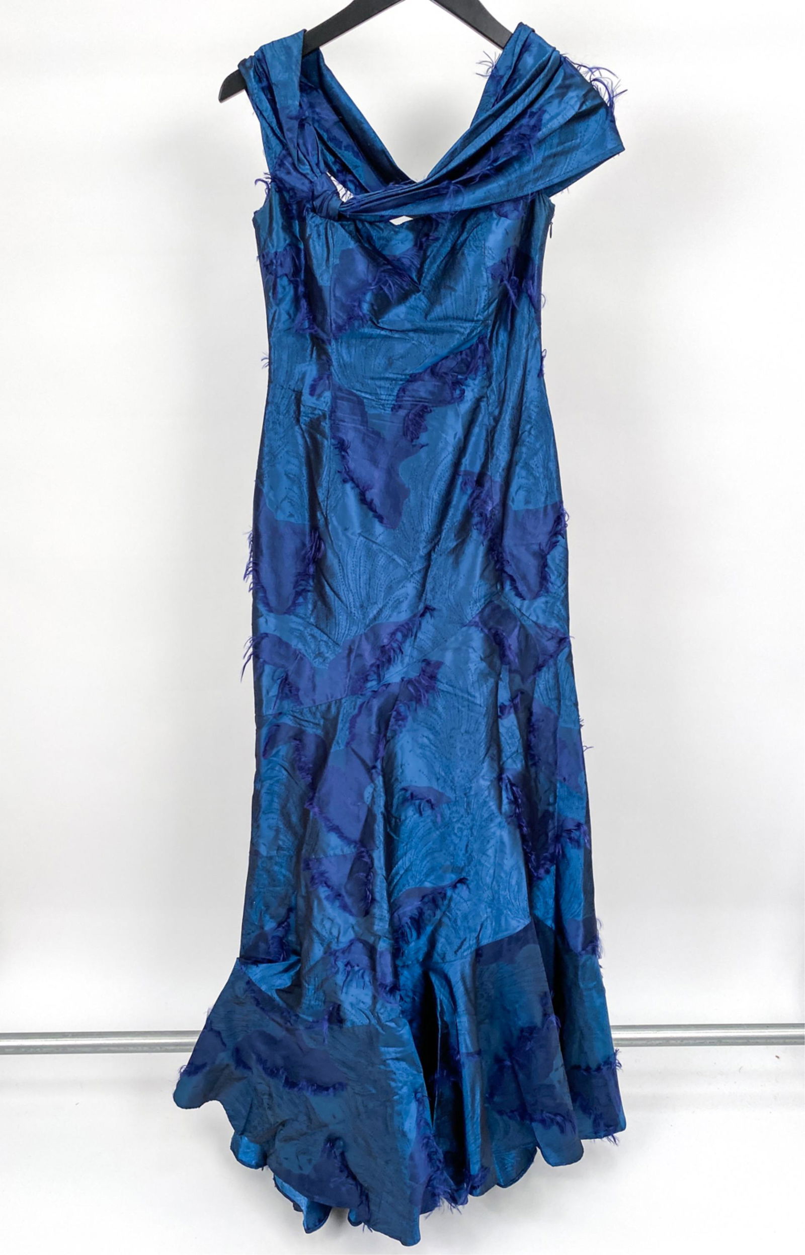 CHRISTIAN DIOR GALLIANO F/W 1999 EYELASH SILK GOWN (1 of 5)