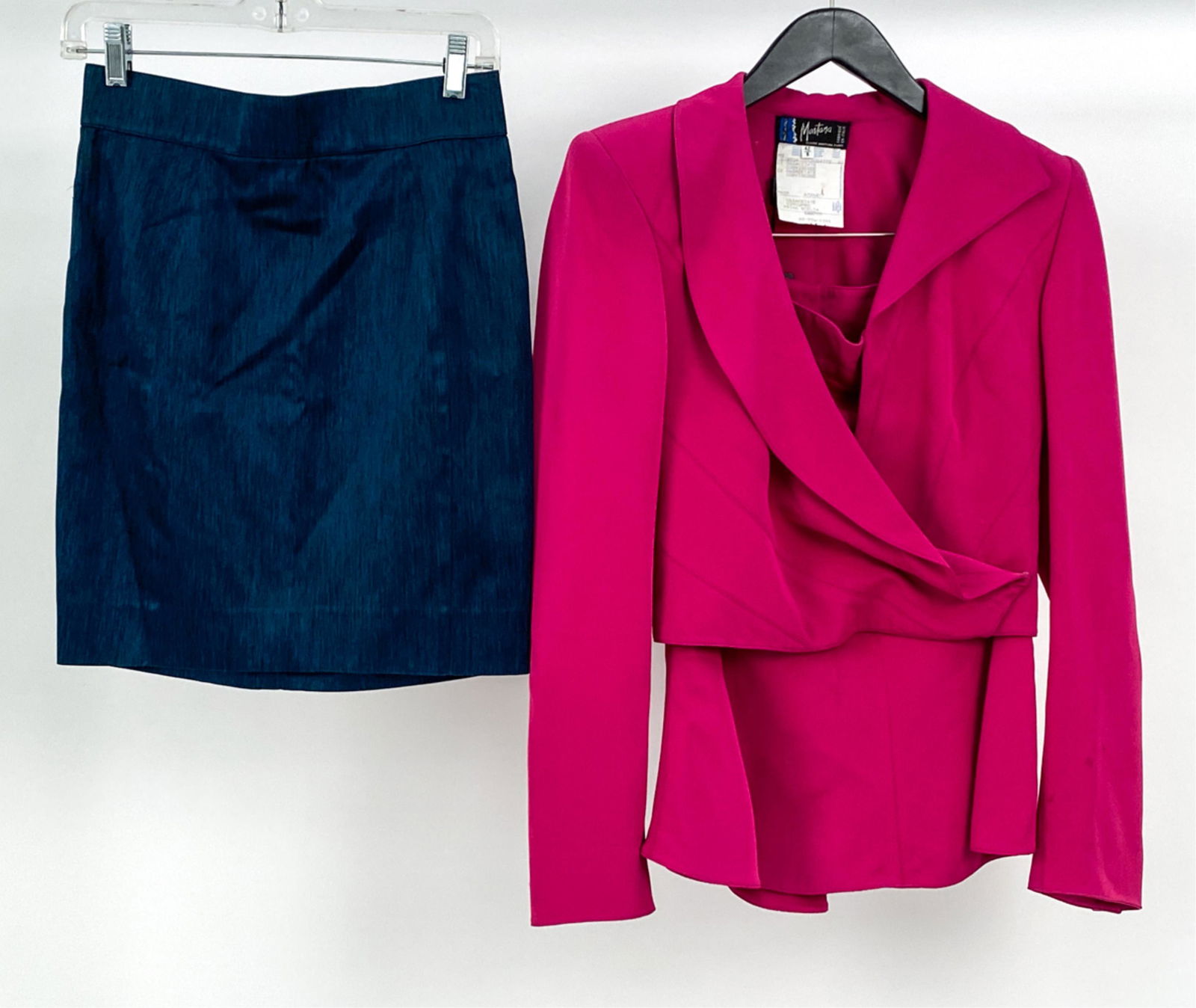 VINTAGE CLAUDE MONTANA SUIT & THIERRY MUGLER SKIRT (1 of 6)