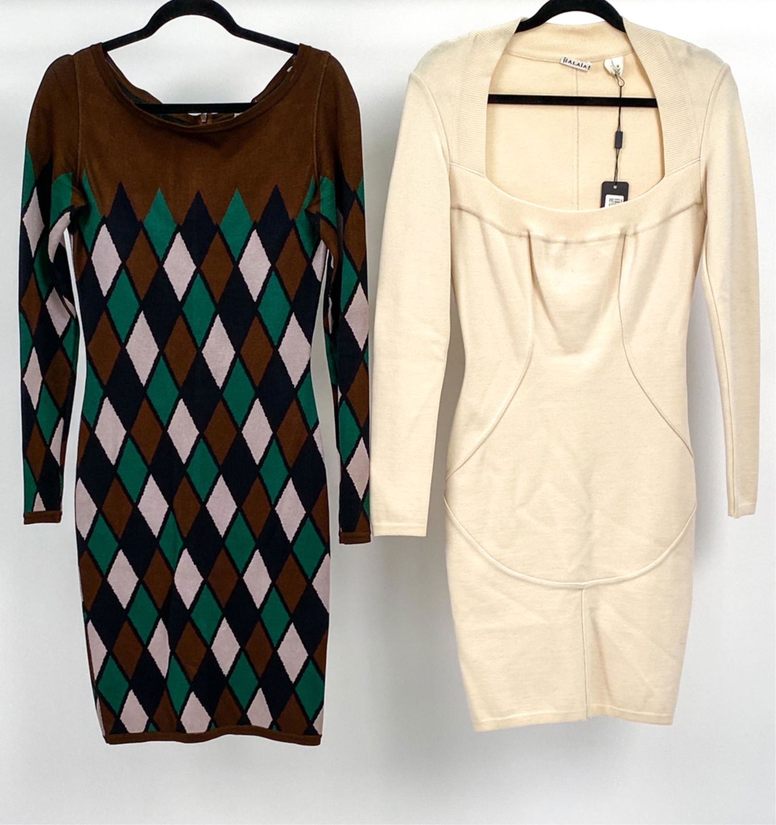 (2) ALAIA COUTURE KNIT BODYCON DRESSES, M (1 of 7)