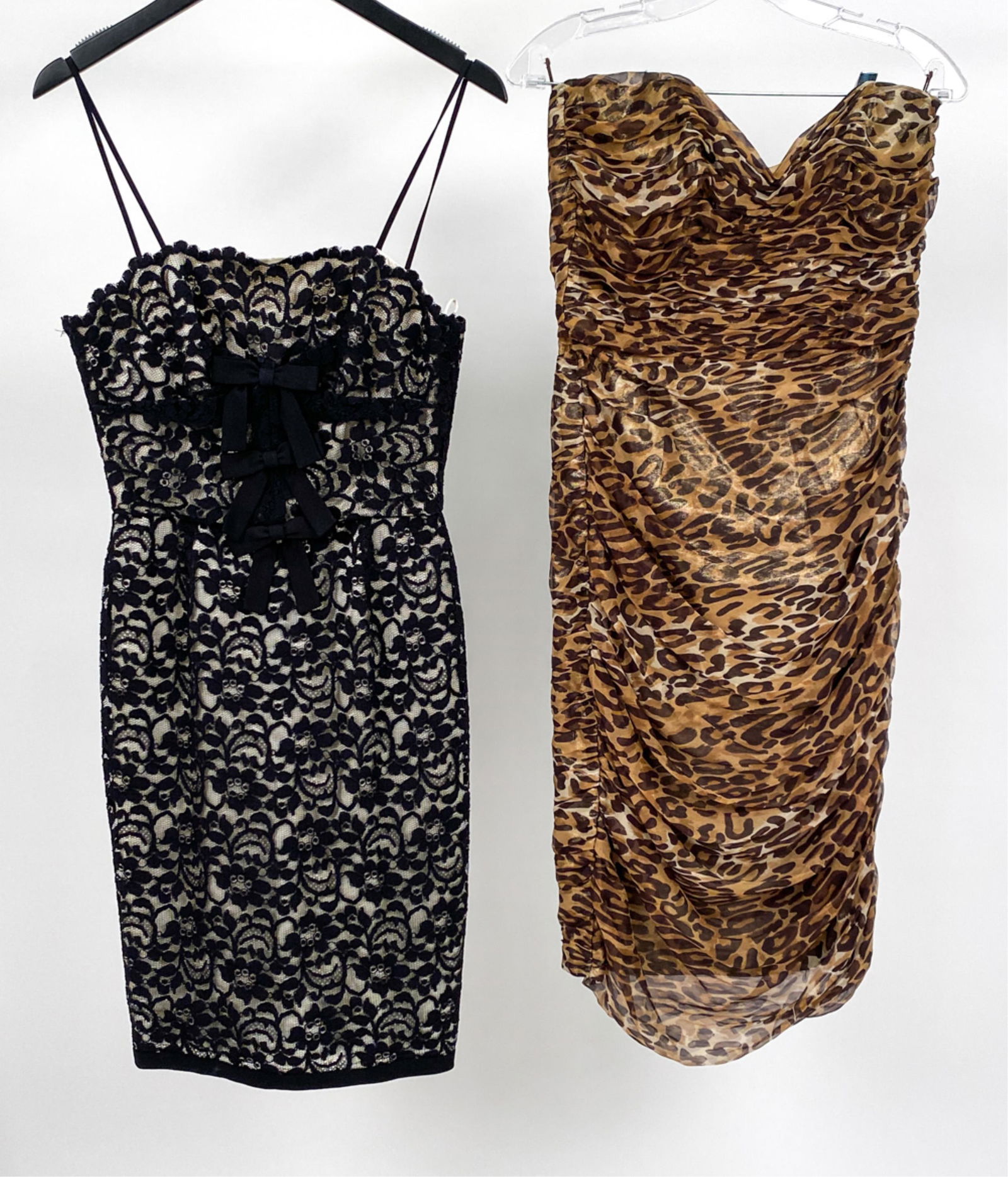 (2) ITALIAN COCKTAIL DRESSES - MOSCHINO & FERMINE (1 of 9)