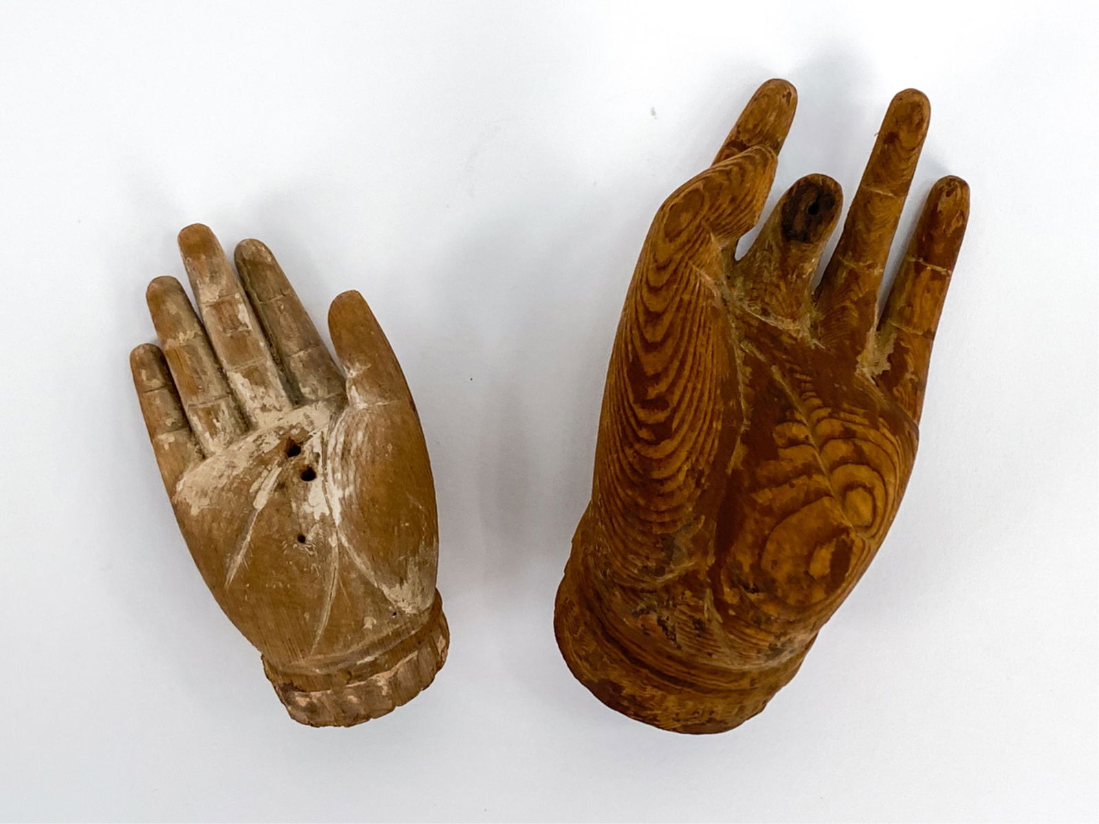 (2) CHINESE TANG/SUNG DYNASTY BUDDHA HANDS (1 of 11)